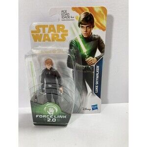 Star Wars Luke Skywalker Jedi Force Link 2.0 3.75" Figure 2017 Hasbro MOC New